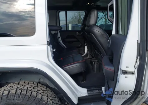 2019 Jeep Wrangler Unlimited Rubicon 4X4 z USA, uszkodzony, nr VIN 1C4HJXFG8KW607423